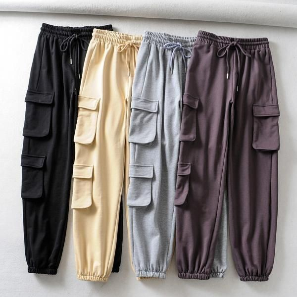 CELANA JOGGER GAMBLOK SPORTY WANITA - CALANA PANJANG WANITA JOGGER