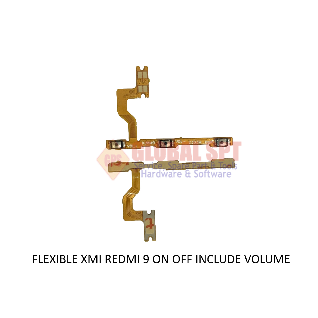 FLEXIBLE XIAOMI REDMI 9 ON OFF INCLUDE VOLUME