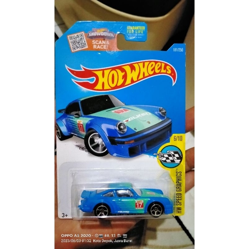 HOTWHEELS Porsche 934 Turbo RSR FALKEN Biru