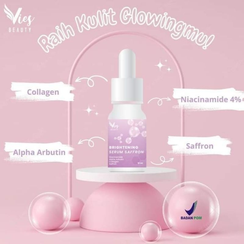 BRIGHTENING SERUM SAFRON VIES BPOM