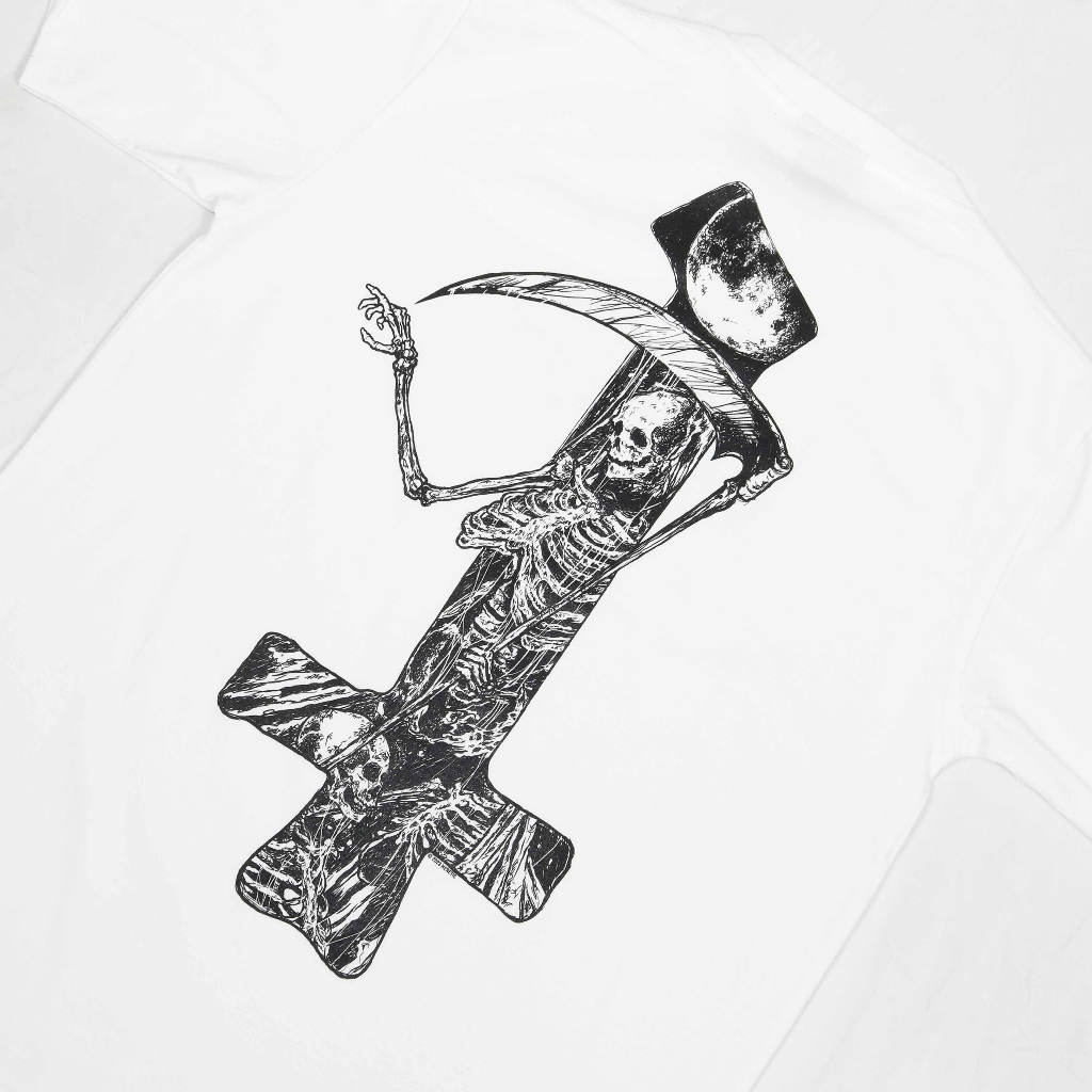 Heretic - T-shirt - Scythe White