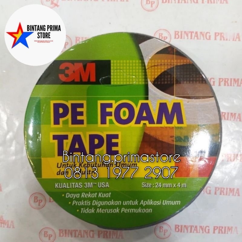 

Double Tape / Isolasi Double / Lakban Double Warna Putih Merk 3M