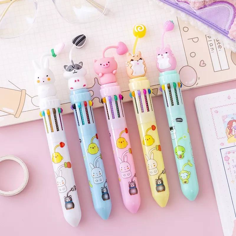 

BOLPEN PULPEN KIDS ANAK BENTUK BERUANG SINGA PIG HAMSTER BANYAK WARNA / BOLPOIN PENCIL PEN BEAR LION TIGER B6 #KIDSHINE