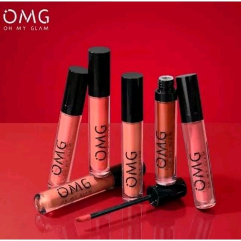 (OMG) OH MY GLAM MATTE KISS LIP CREAM//Lip Cream OMG//NEW COFFEE EDITION