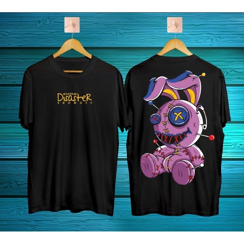 cod kaos distro pria motif boneka disaster new 2023