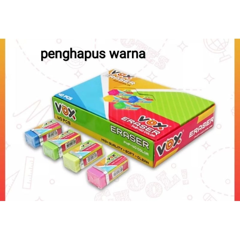 penghapus voxy putih