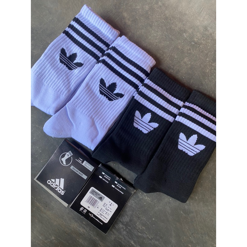 Kaos Kaki Adidas Sport Socks Cartton Sebetis Olahraga Tebal Panjang