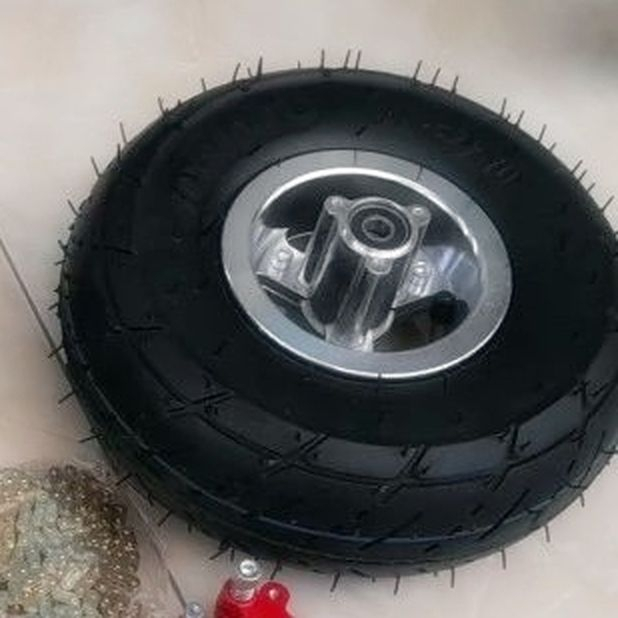 Velg Mini ATV Scooter Go Pad Disc & Gear 4” dan Ban Luar Dalam