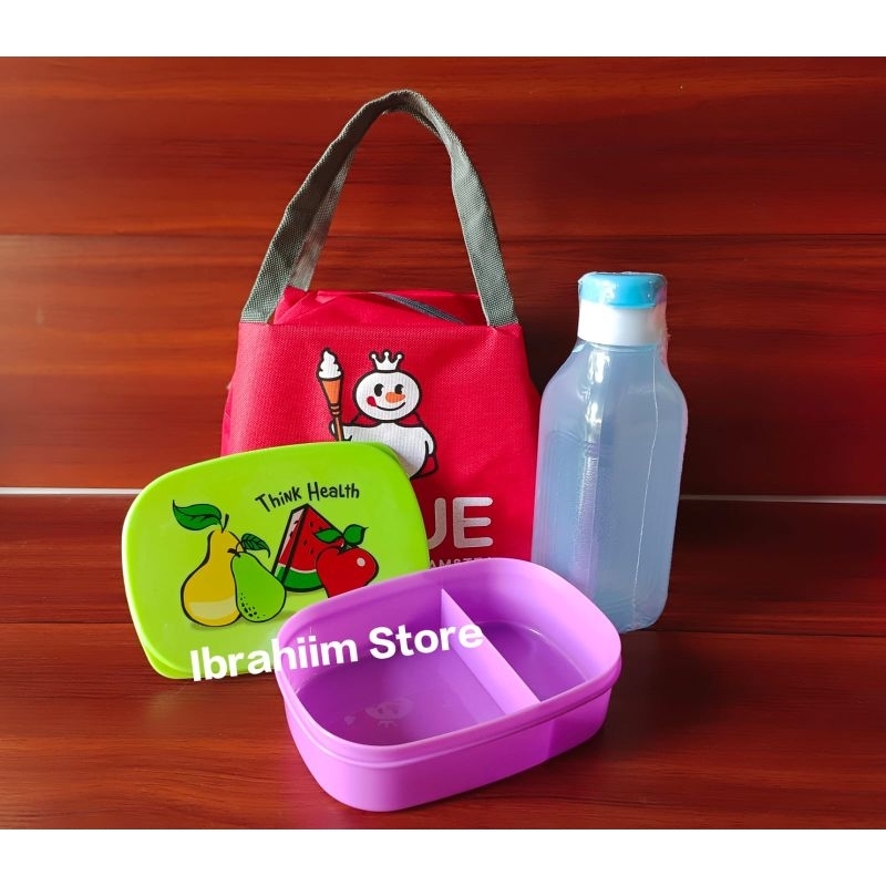 TAS BEKAL MAKANAN MIXUE / LUNCH BAG KARAKTER LUCU