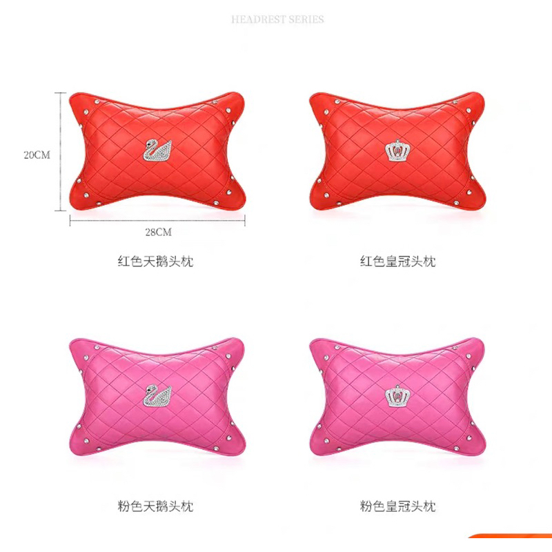 bantal mobil leber (1pcs)bantal jok mobil headrest