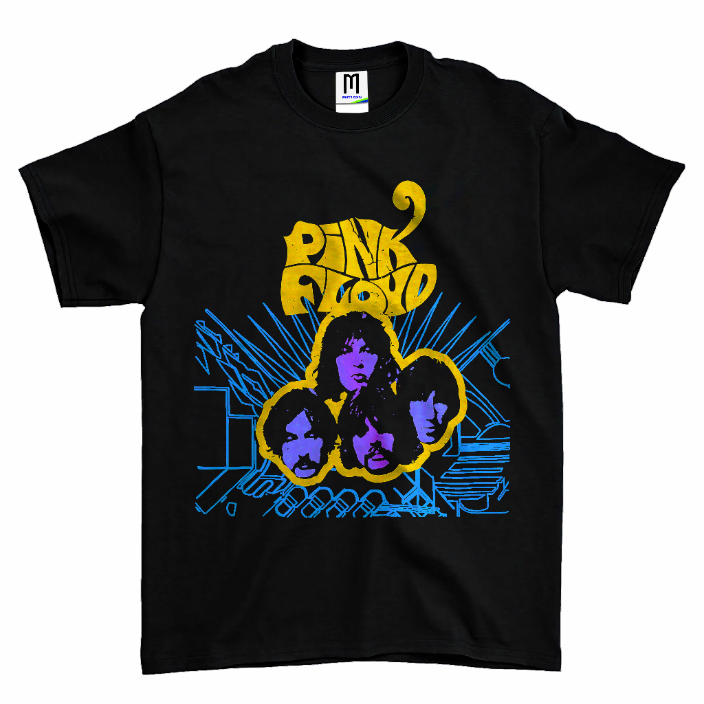 KAOS BAND PINK FLOYD WISH YOU WERE HERE VINTAGE | T-SHIRT BAND PINK FLOYD | PINK FLOYD HITAM