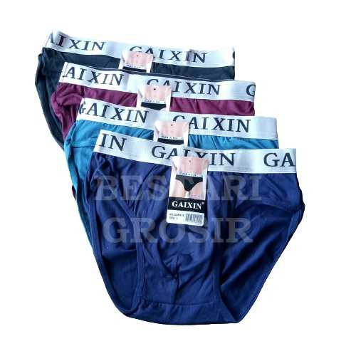 (L XL XXL) CD PRIA DEWASA MURAH BOXER CELANA DALAM LUSINAN GAIXIN 478