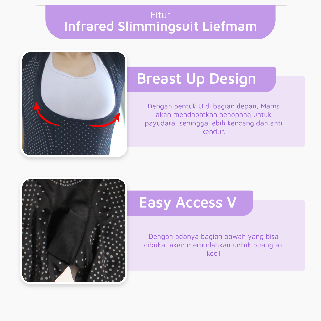 Liefmam Infrared Slimming Suit - Solusi Ramping Menyeluruh Dengan Nano Infrared Technology