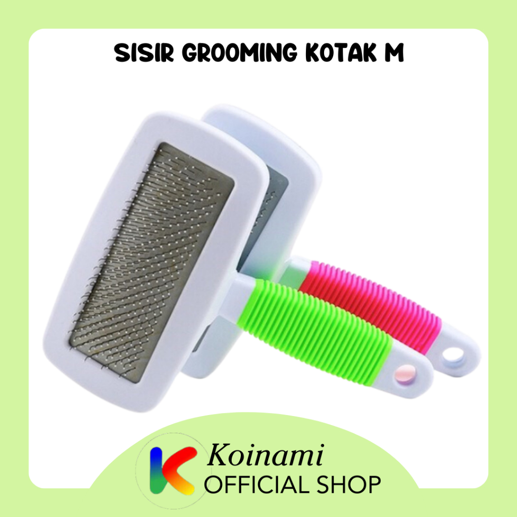 SISIR GROOMING kotak M / kucing anjing / salon / pet / dog cat / hewan / care