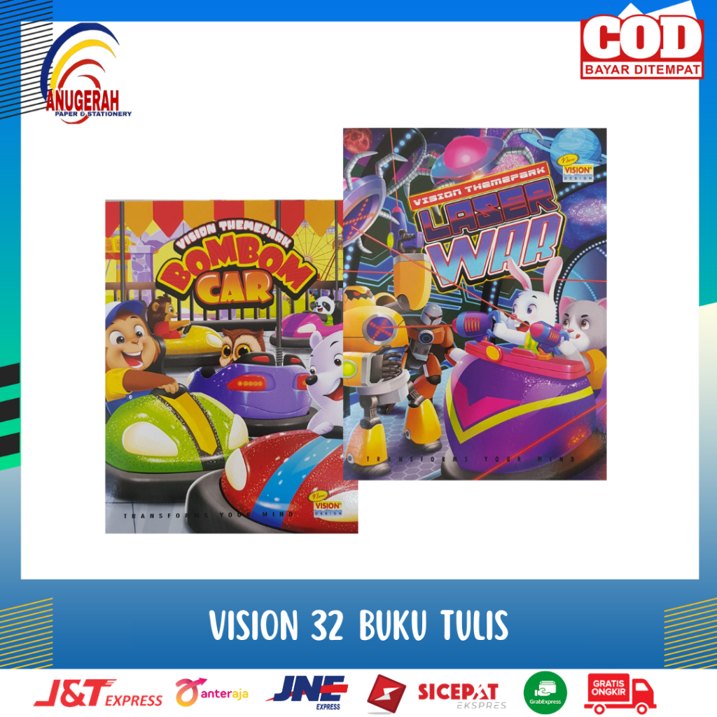 

Buku Tulis VISION 32 (PAK)