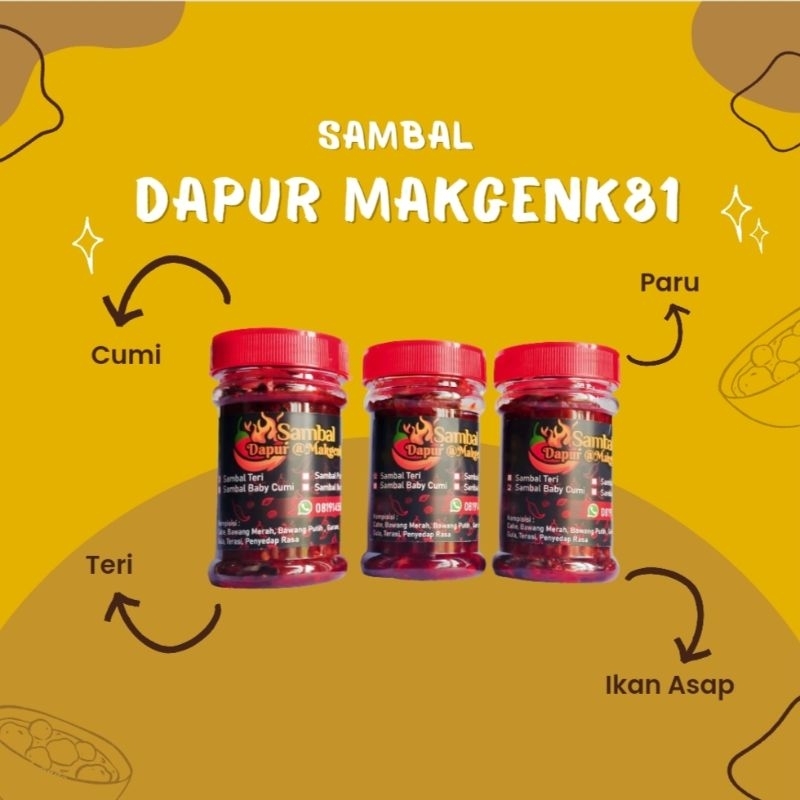 

SAMBAL BABY CUMI by Dapurmakgenk