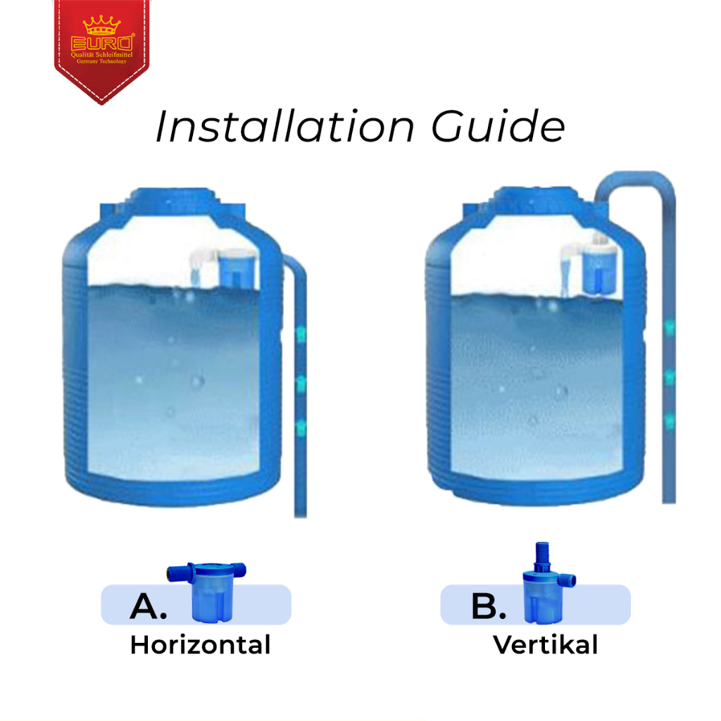 5 Pcs Pelampung air otomatis Kran 1/2&quot; inch Lebih HEMAT Free 1 keran