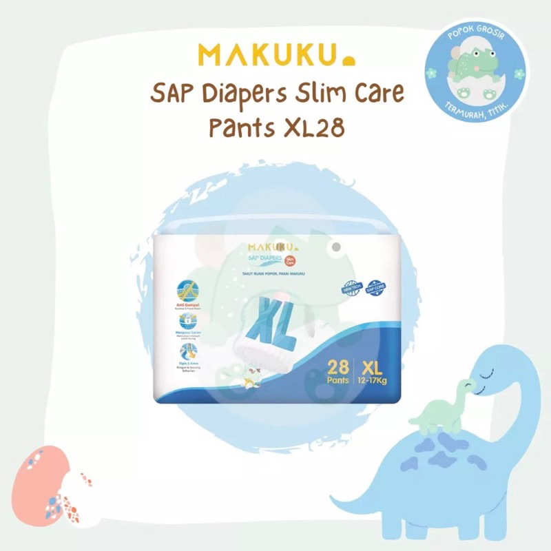 Makuku Sap Diapers Slim Care “ XL “