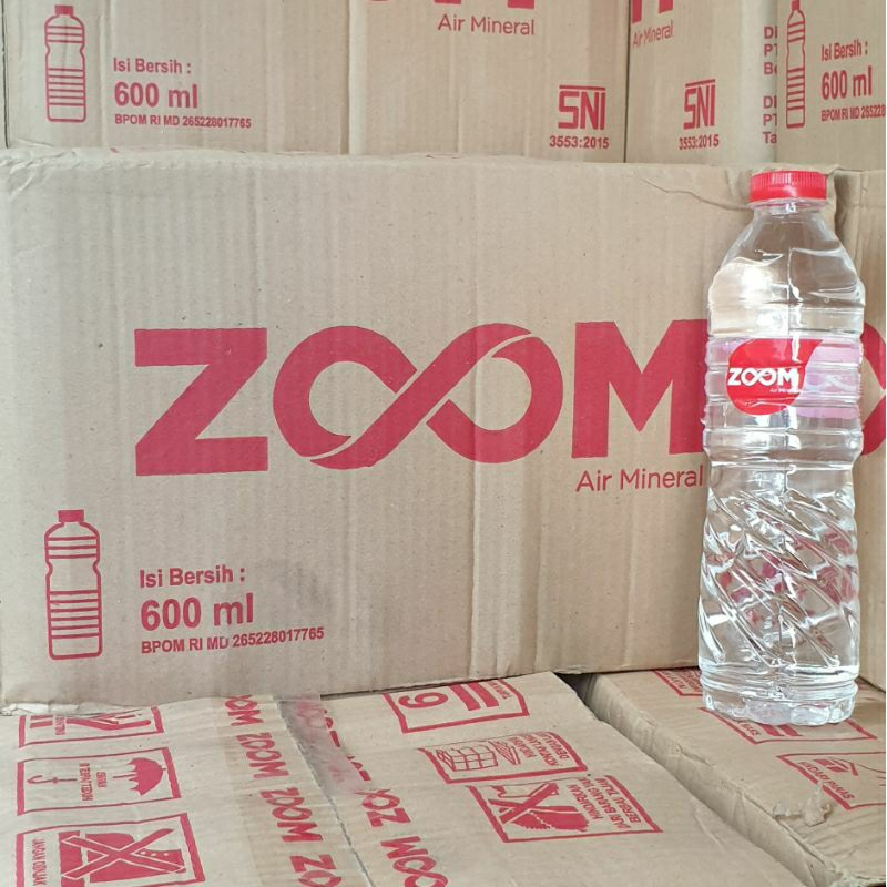 

ZOOM AIR MINERAL 600ML × 24