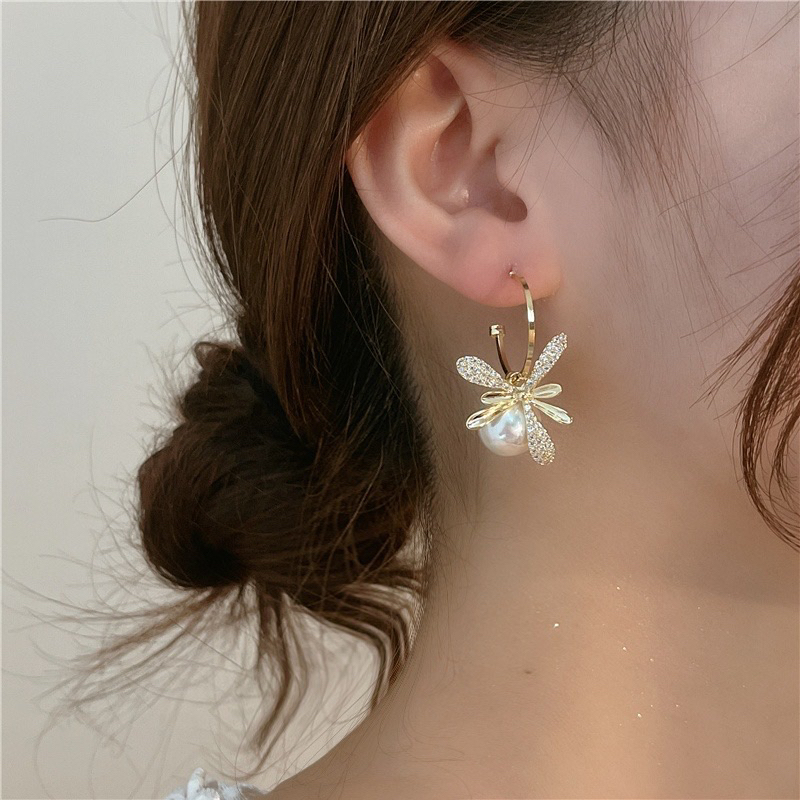 Hoop fairies earrings / anting