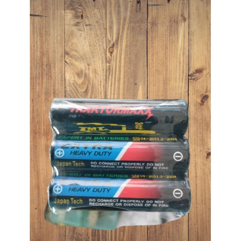 Batrai jam dinding 1 pack 4 biji