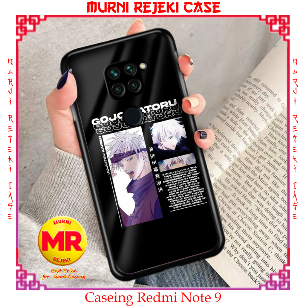 Casing Hp Redmi Note 9 Case Redmi Note 9 Motif GOJO02 Case lucu Casing Redmi Case Anime Softcase Har