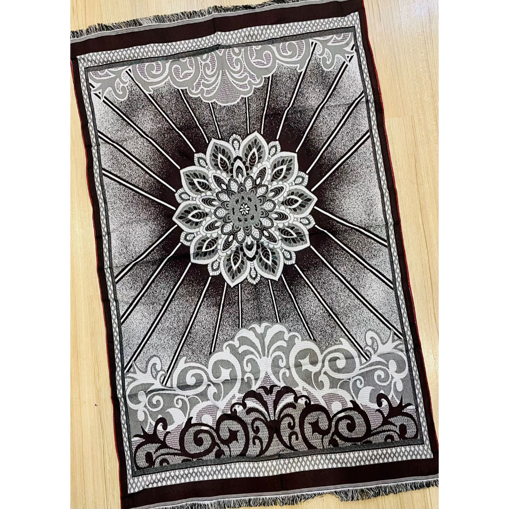 SAJADAH KATUN TENUN TIJARAH KISWAH BESAR 70X110CM TRAVEL