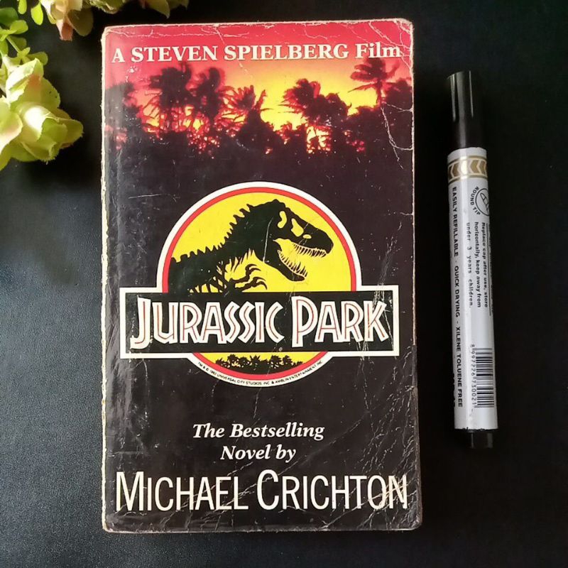 novel Jurassic Park michael Crichton english prelove