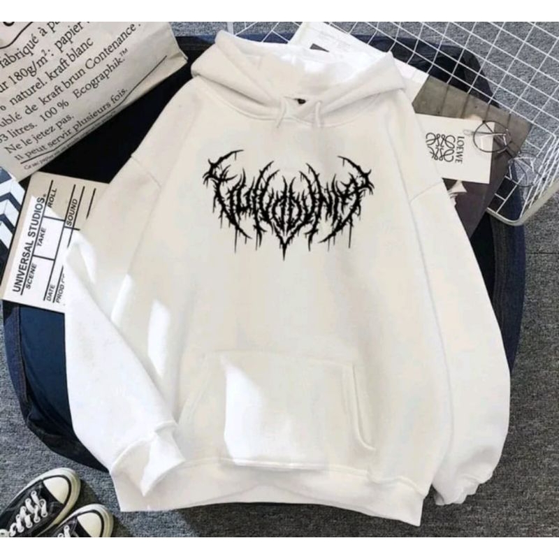 Cod Hoodie pria Metal Rock Hoodie jacket keren