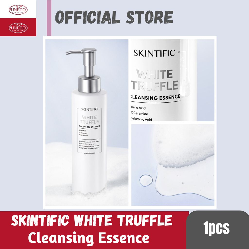 SKINTIFIC White truffle Cleansing Essence-Pembersih Wajah