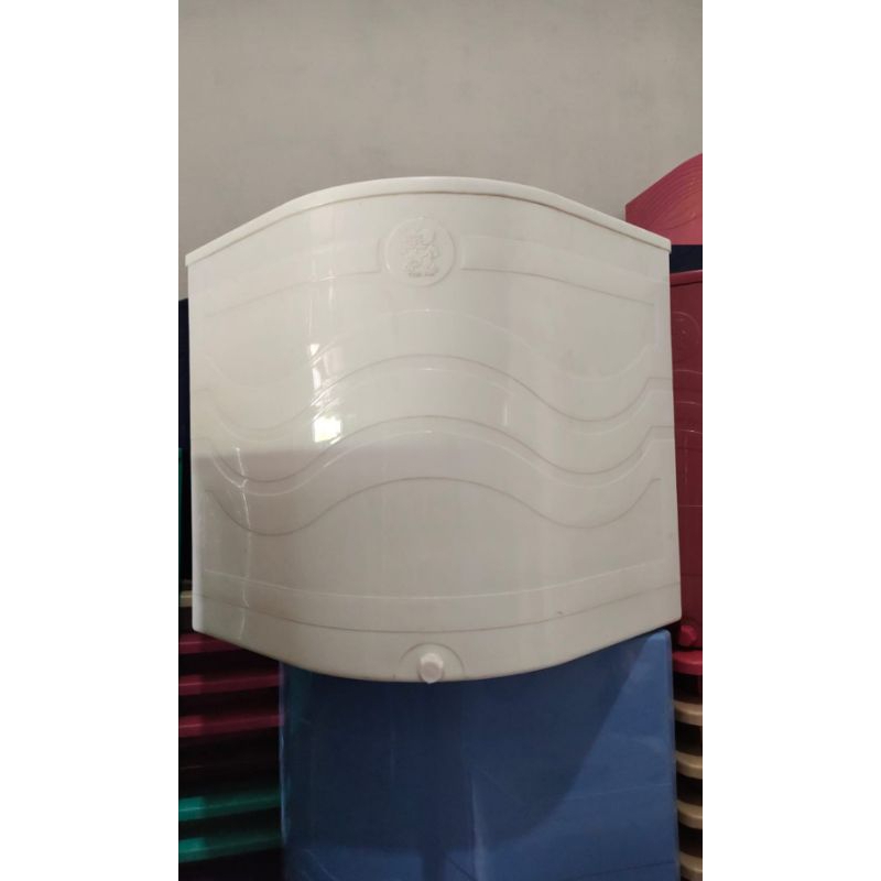 Bak Air Plastik Sudut Besar Motif (BACA DESKRIPSI)