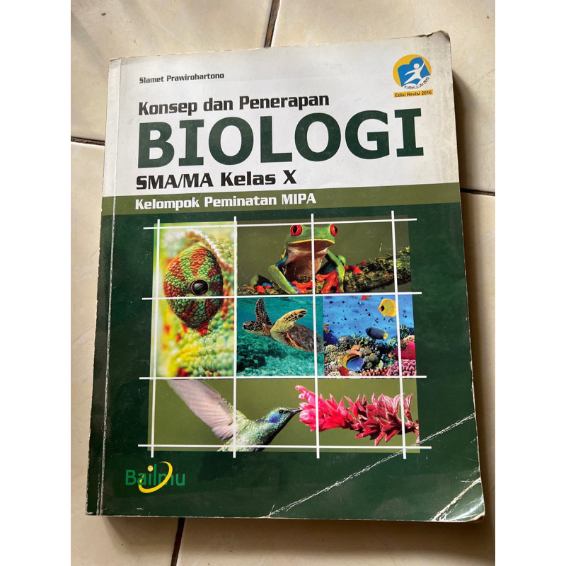 

PRELOVED ORIGINAL BUKU BIOLOGI SMA/MA KELAS 10