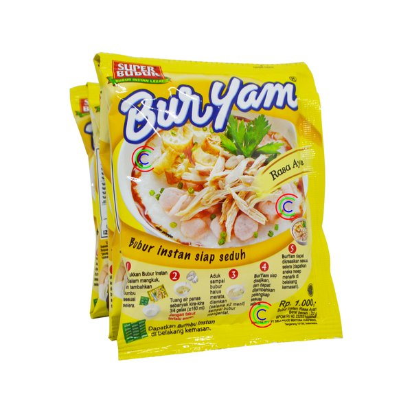 

SUPER BUBUR BURYAM 22GR PAKET ISI 5PCS LEBIH HEMAT