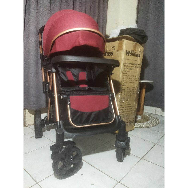Preloved stroller baby bliss / baby wonfuss