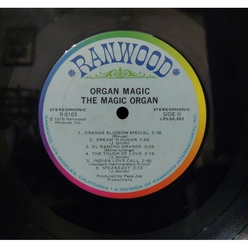 Vinyl Piringan Hitam 12 inch Organ Magic The Magic Organ