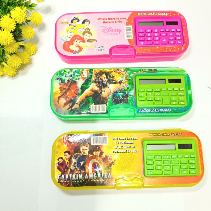 

Pensil Case Plastik Calculator/Tempat Pensil Murah/Pensil Case Calculator