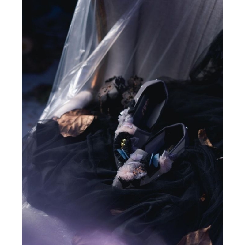 ITTAHERL Katnis slip on pointy gravel size 39 siap kirim