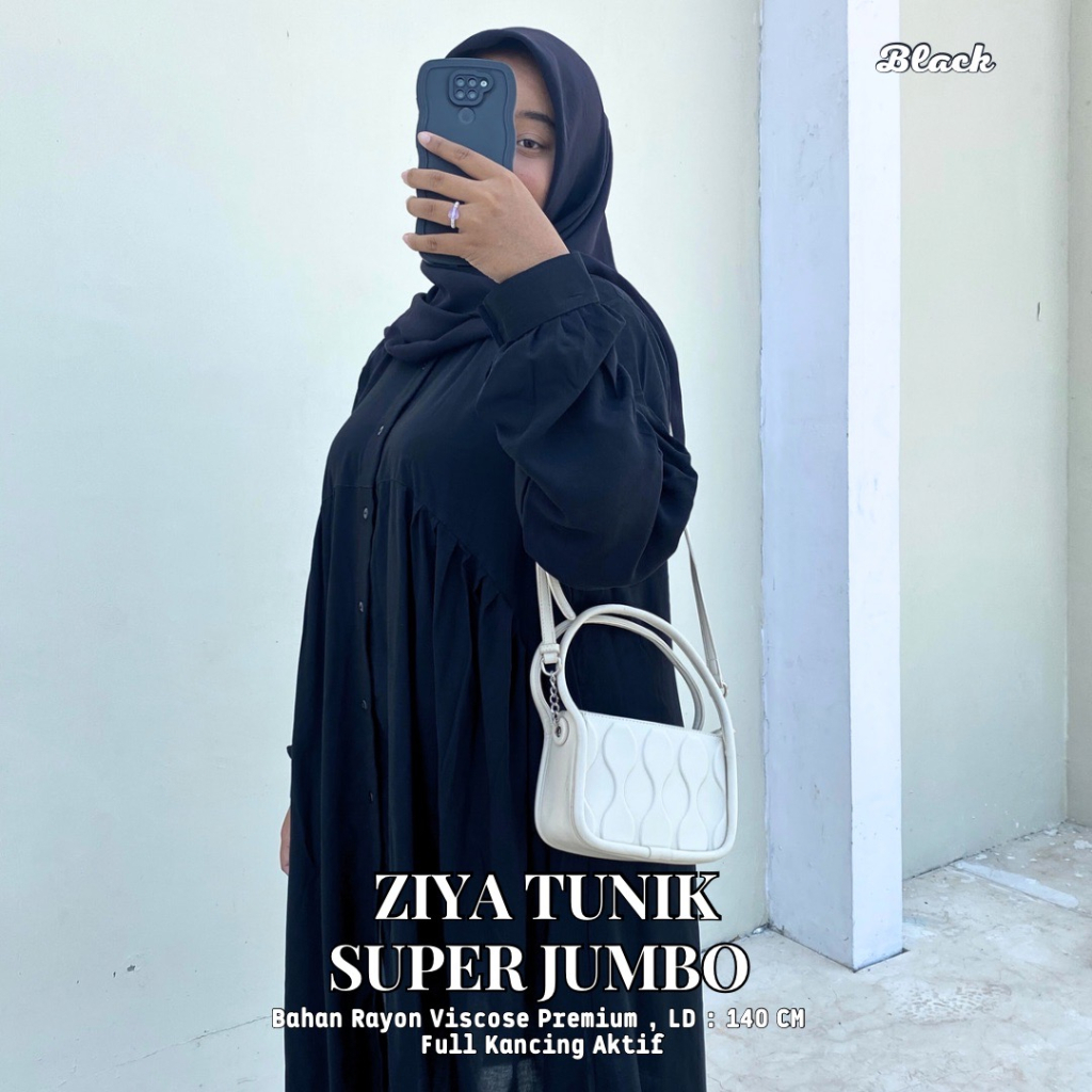 ATASAN TUNIK SUPER JUMBO MURAH || TUNIK EXTRA JUMBO LD 140 CM BAHAN RAYON ADEM || ZIYA TUNIK PREMIUM