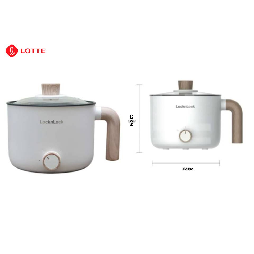 L&L ELECTRIC COOKING POT 1,5 L WHITE EJP