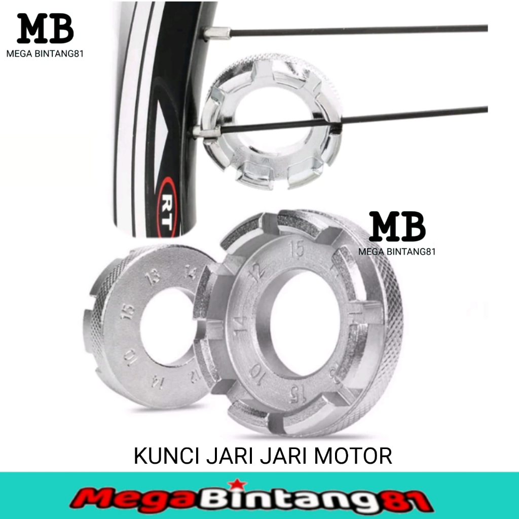 Kunci jari jari sepeda motor kunci jari-jari
