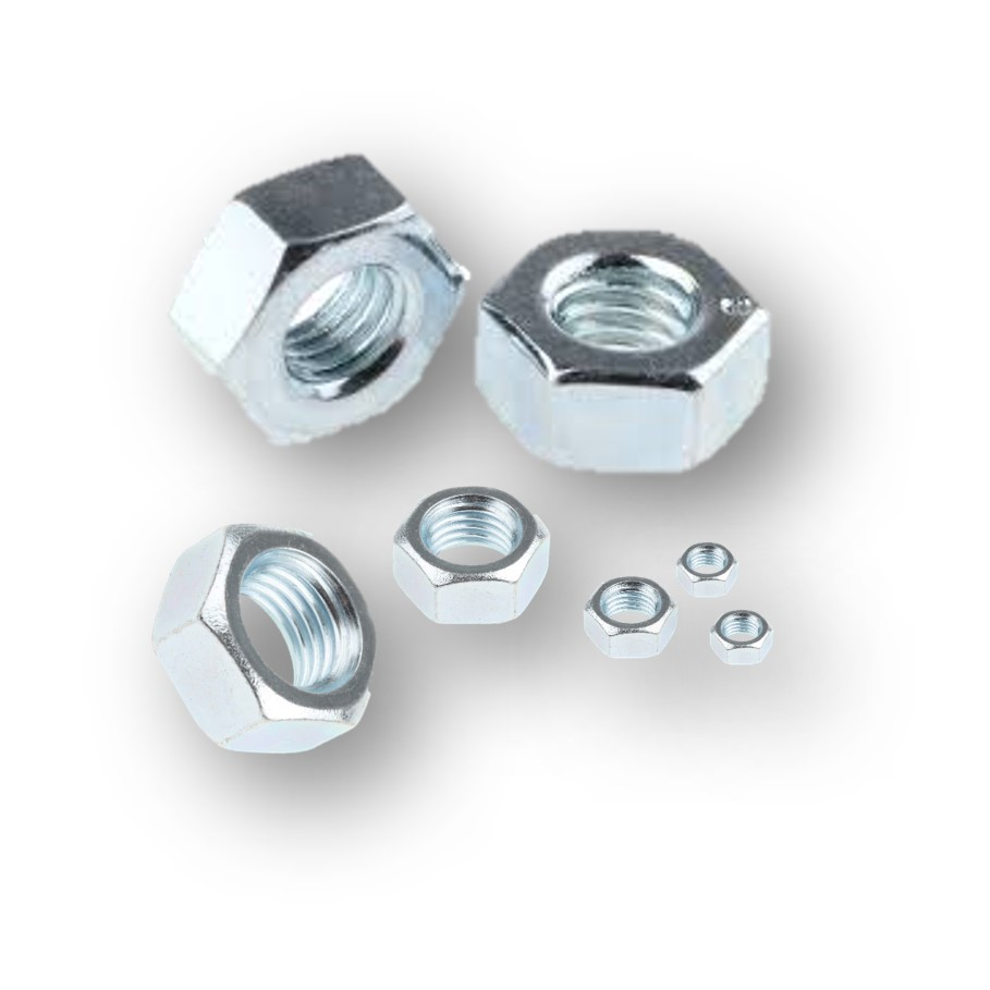 Mur Besi M16 Hex Nut M16 Mur Galvanis