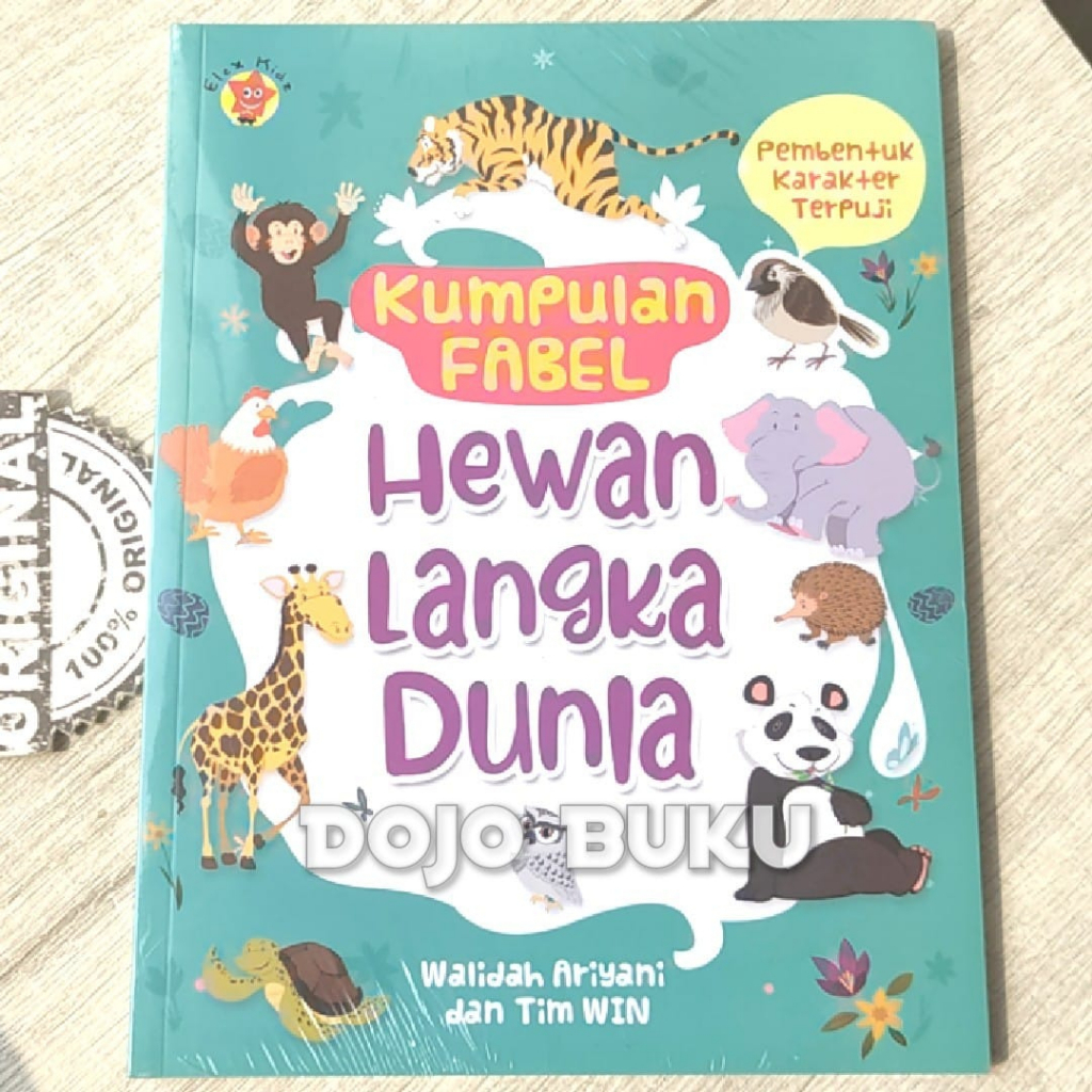 Buku Kumpulan Fabel Hewan Langka Dunia by WALIDAH ARIYANI