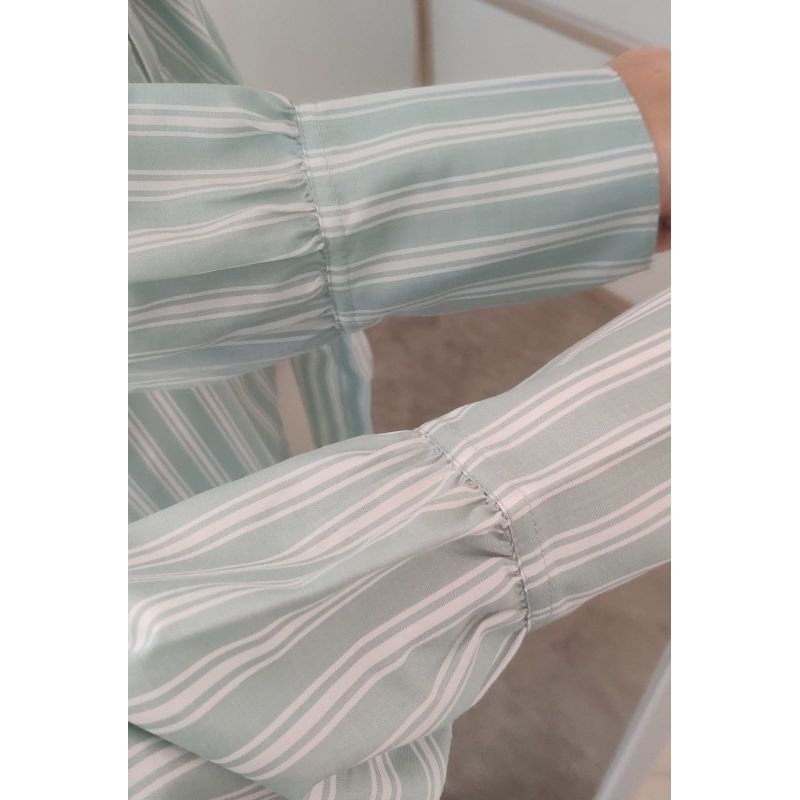 stripes pocket shirt