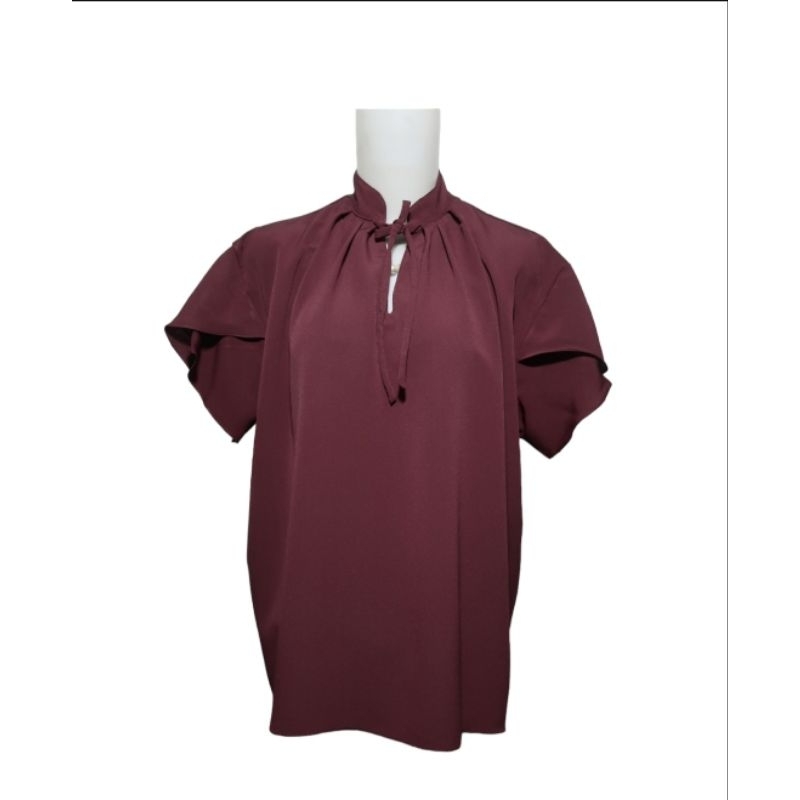 atasan wanita jumbo ld:120/baju kerja wanita jumbo ld:120