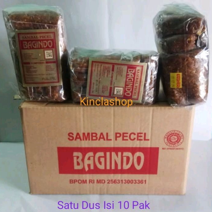 

Sambel Pecel Bagindo Kediri Satu Dus Isi 10 Pak