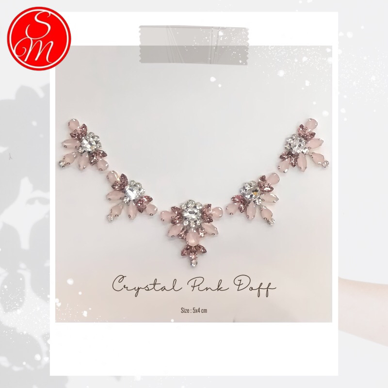 Payet Rangkai Leher Pinggang Lengan Jilbab Kaftan Instan/payet rangkai/mutira rangkai/payet leher/pa