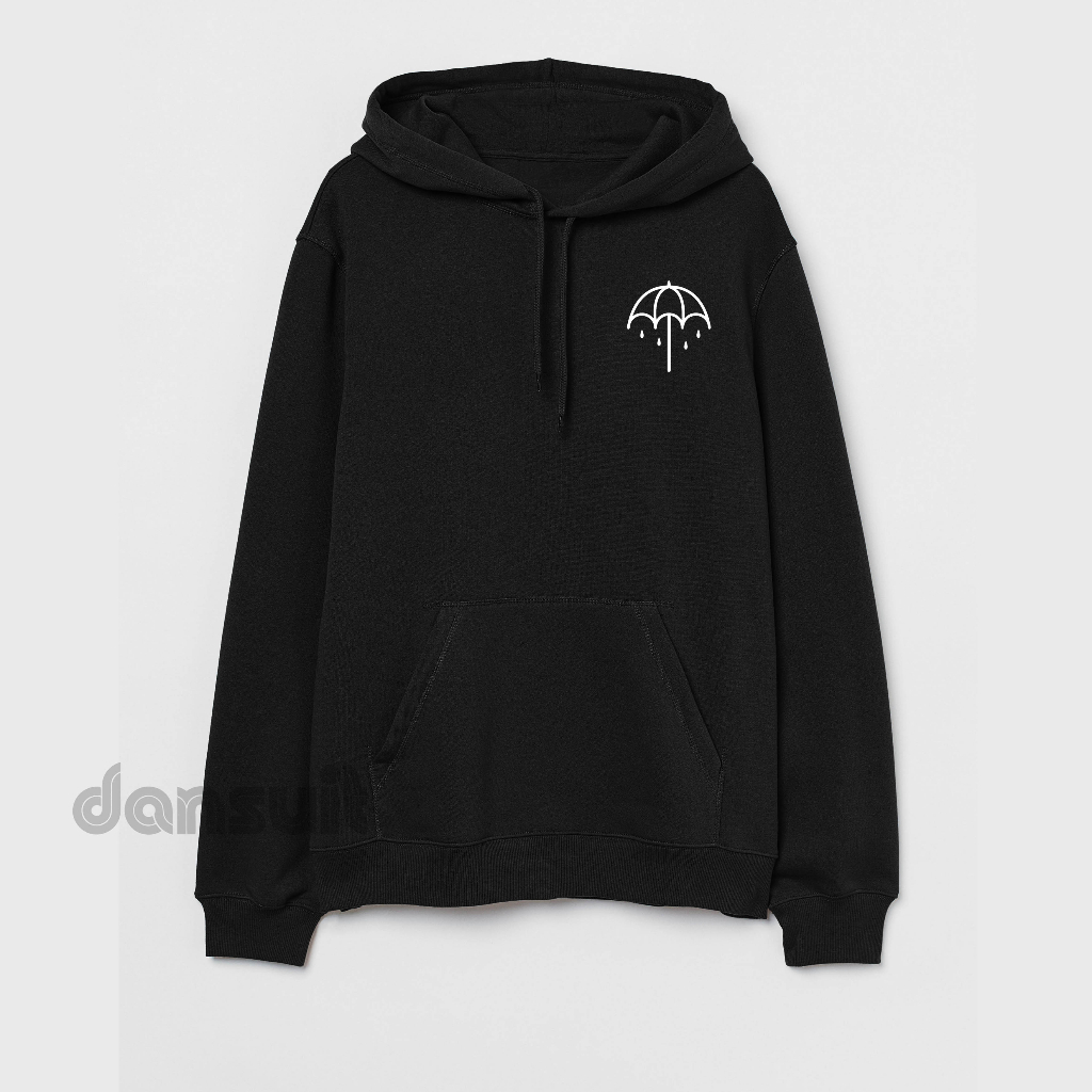 Sweater Hoodie Pria/Wanita Size M - XXXL Hoodie Distro Bring Me The Horizon BMTH Logo Payung Bahan Tebal Premium