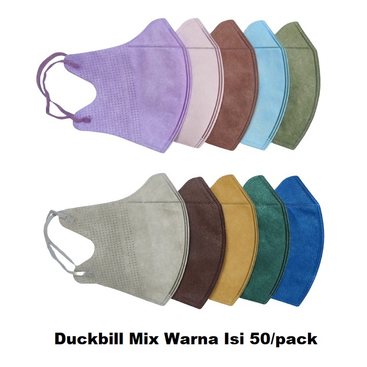 Masker Duckbill 3 PLAY Earloop Non Medis / Pewangi Stiker Masker