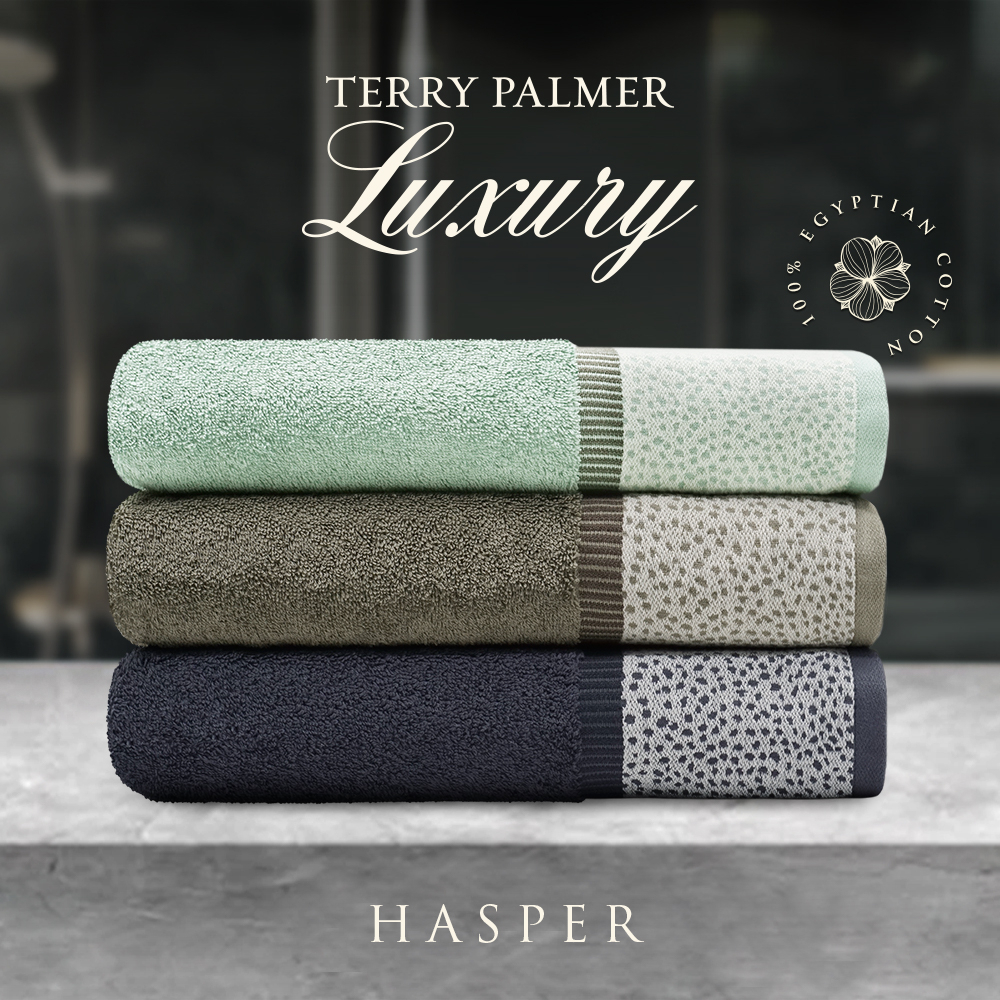 HB Handuk Mandi Dewasa Terry Palmer Luxury Egyptian Cotton Hasper ukuran 70 x 140 cm