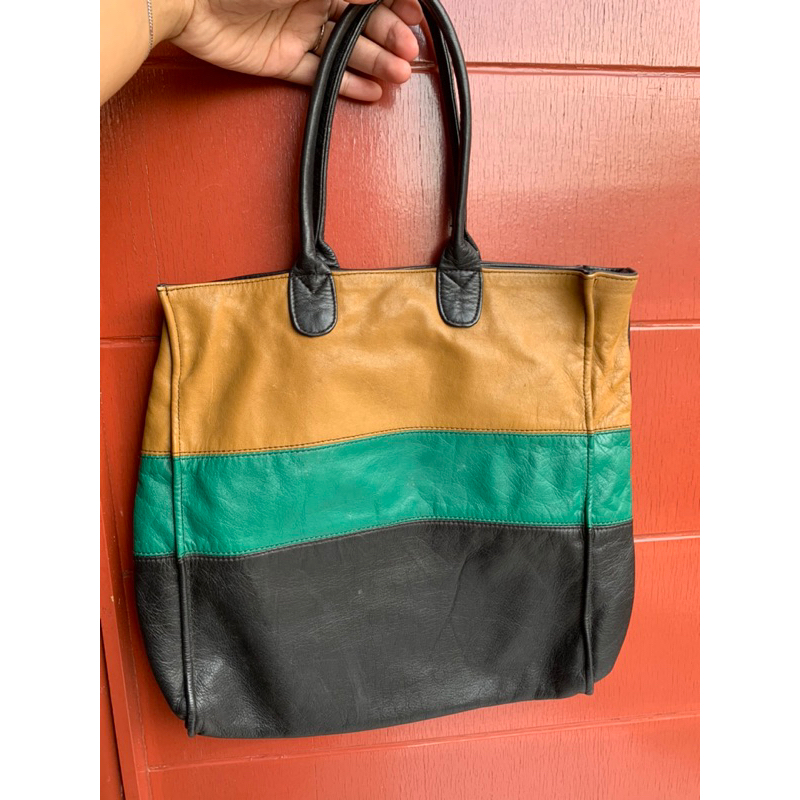 Totte Bag Kulit Asli Totte Bag Wanita Kulit Lentur